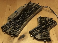 Märklin M Gleis Doppelkreuzungsweiche und Kreuzung Gebraucht
