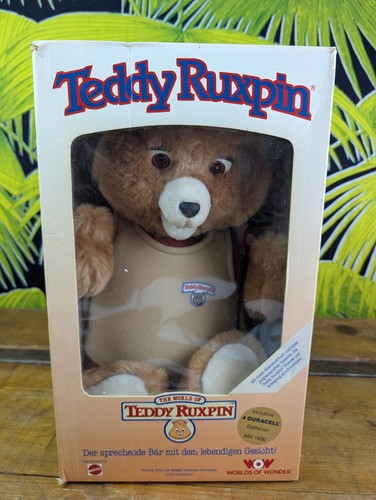 Vintage teddy ruxpin - teddy,