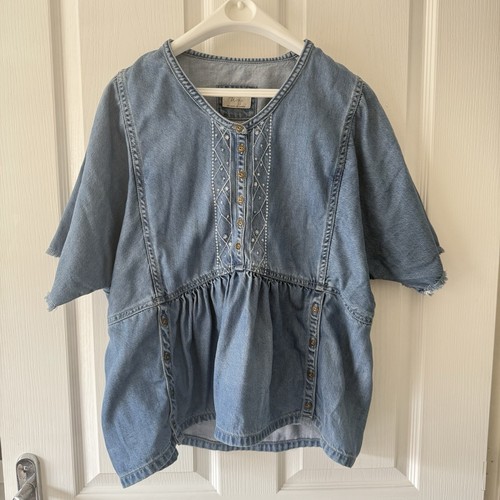 Wrap london denim - london, bestickt