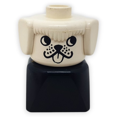Lego duplo hund schwarzer - hund,
