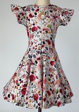 Sommerkleid Gr 134 Einschulung leger & luftig Handmade NEU MIAMO ?⭐️?