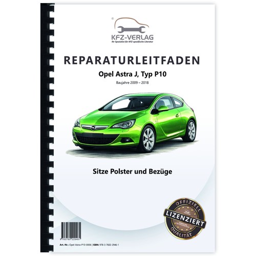 Opel astra typ p10 - j,