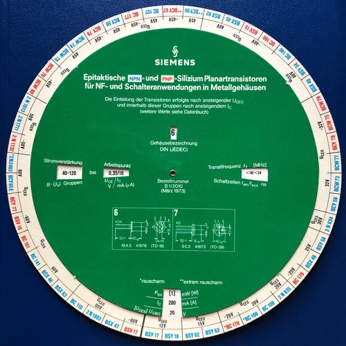 1973 siemens zweiseitige - 1973,