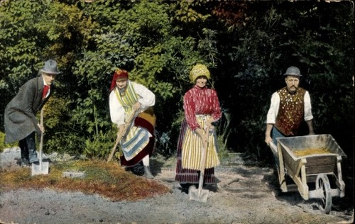 Russisch polnische typen - ak,