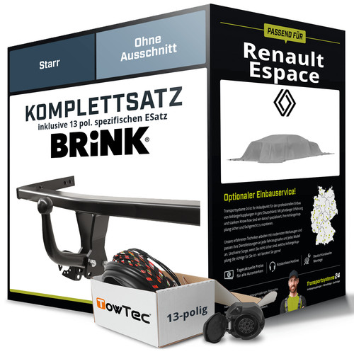 Anhängerkupplung brink starr - anhängerkupplung,
