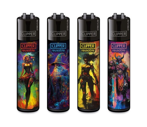 Clipper feuerzeug 4er set ffx - clipper,