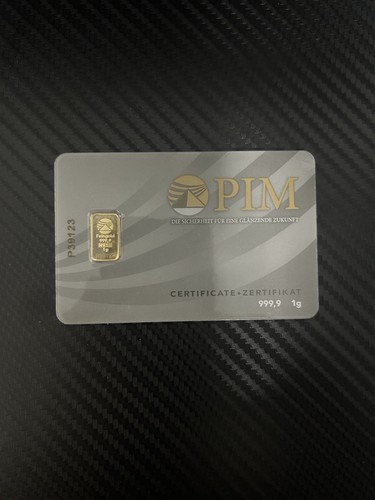 Pim goldbarren feingold - pim, 1