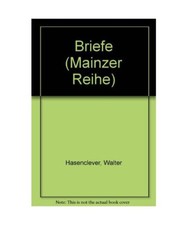 Hasenclever, Walter: Briefe. Hrsg. v. Kasties, Bert.: 1933-1940
