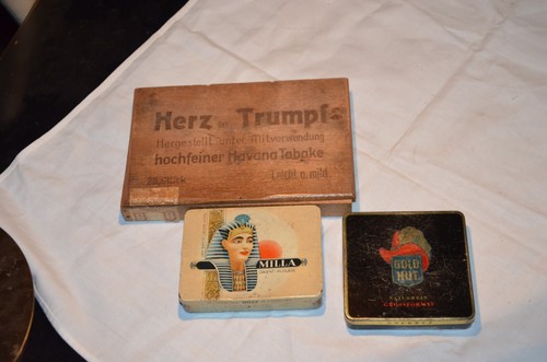 Blechdose zigarrendose - blechdose,