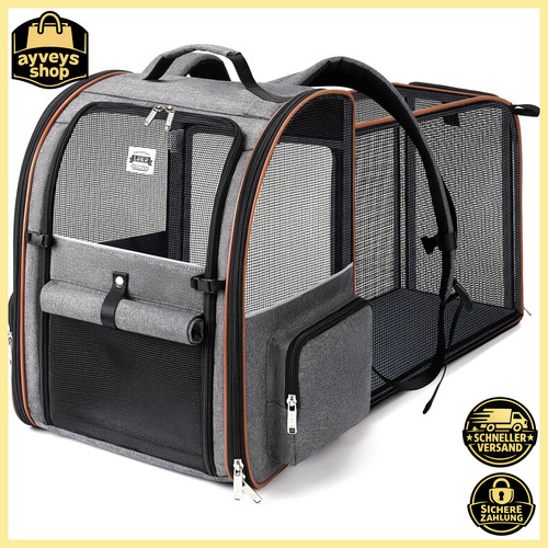 Katzenrucksack erweiterbar - katzenrucksack,