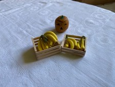 Puppenhaus, 2 x Holzkisten mit