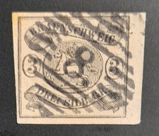 Briefmarke Braunschweig 1856