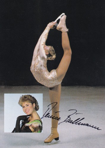Autogramm denise biellmann - denise,