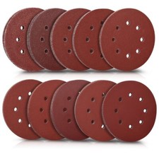 125mm Schleifscheiben 8 Löcher Klettaufnahme Schleifpapier für Exzenterschleifer