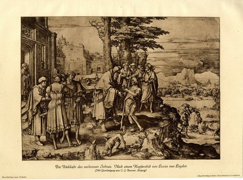 Lucas van leyden die - leyden, rückkehr