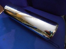 Auspuff Endrohr Auspuffendrohr Chrom tuning oval 61x82 60x80 Ovalrohr Blende