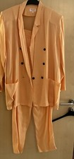 damen anzug orange