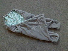 Einschlagdecke / Fußsack für Babyschale oder Autositz