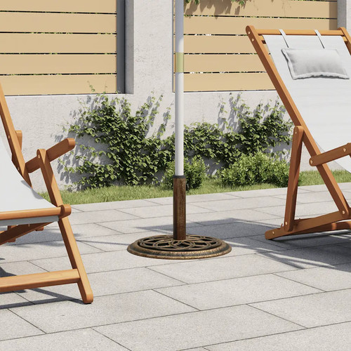 Sonnenschirmständer bronzen - sonnenschirmständer,