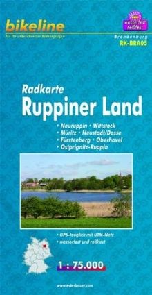 Radkarte ruppiner land - ruppiner,