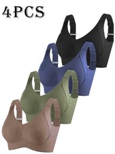 Nahtlos BH Damen 4er Set Ohne