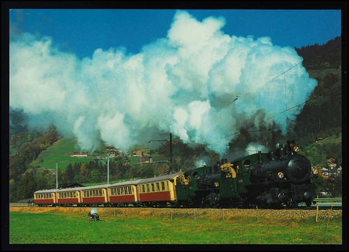 Schmalspur dampflokomotive - ak, schmalspur-dampflokomotive