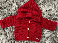 Baby Häkel Hoodie in