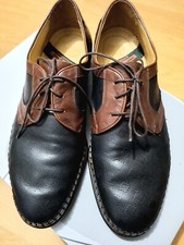 Herren Business Schuhe Schnürschuhe braun-schwarz Gr. 44