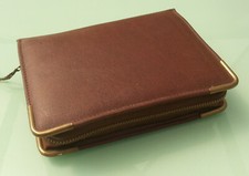 Herren Kunstleder-Kosmetiktasche Waschtasche Kosmetiktasche unbenutzt DDR GDR