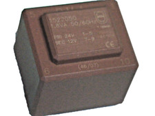 ? Printtrafo prim. 24V sek 12V 1,8VA Typ 1522050 Transformator Wandler P.M.A.