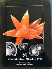 Heft Mineralientage München 1991, Smaragde Wale Systematik, gebraucht