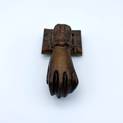 Bronze türklopfer antik - bronze,