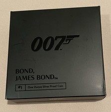 2 Pfund 1 Oz James Bond 2020