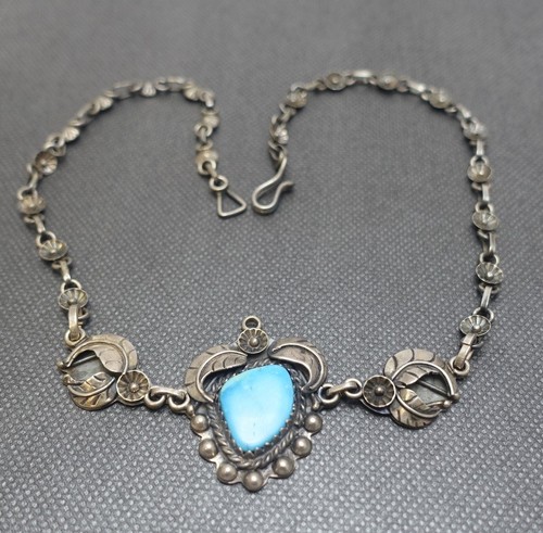 113 altes türkis collier - türkis,
