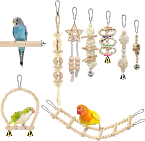 Stück vogelspielzeug für - vogelspielzeug,
