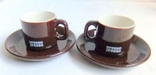 NESTLE Exclusive presso Espressotassen Set 2x Tasse braun