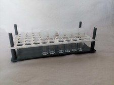 Reagenzglashalter Aufbewahrungsbox Perlen Röhrchen 50 Steckplätze
