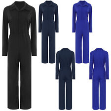 Frauen Strampler Formal Jumpsuit Reisen Coverall One Piece Overalls Urlaub Club