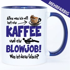 Tasse Sprüche Lustig Sex Blow