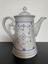 Kalk Eisenberg große Kaffeekanne XXL Indisch Blau Kalk Eisenberg Strohblume