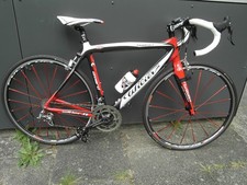Wilier Triestina Icoard, Rennrad, Gr. 53, rot-weiß, 28 Zoll, 11-fach, geb. TOP