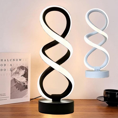 Led spirale nachttischlampe - led-spirale,