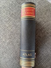 Der Große Brockhaus Atlas - Erdkunde Wirtschaft Geschichte 1960