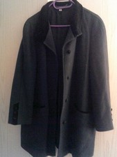 Damen-Kurz-Mantel - Cashmere - grau - Größe 48 - Picchi