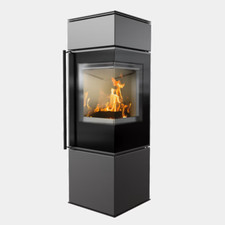 Kratki PRO Kaminofen Stahl