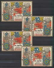 Mylau - Stadt - 4x Notgeld - L