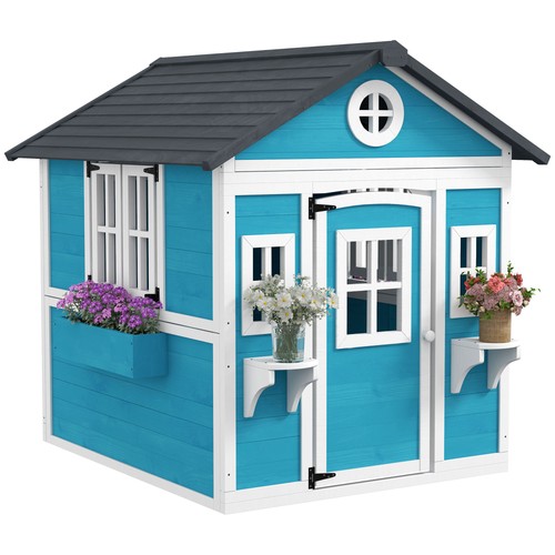 Kinderspielhaus aus holz mit - kinderspielhaus,