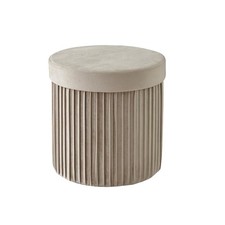 Hocker Samt Sitzhocker Samthocker Aufbewahrungshocker Beistellhocker Stauraum