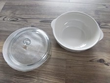 Rastal Auflaufform weiß mit Deckel