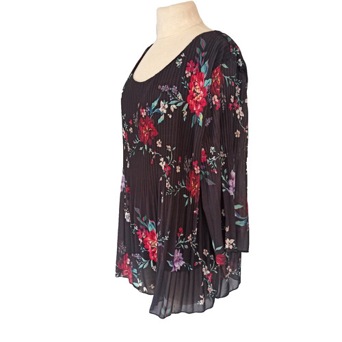 Italy plissee bluse tunika - plissee,